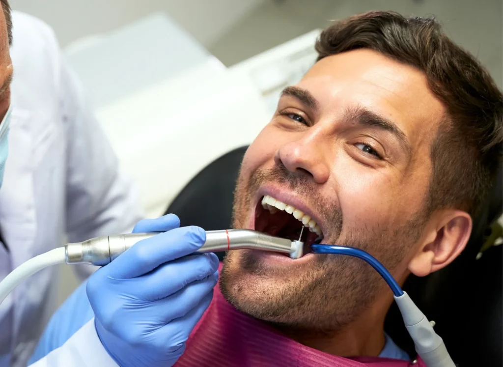 Ultrasonic dental cleaning